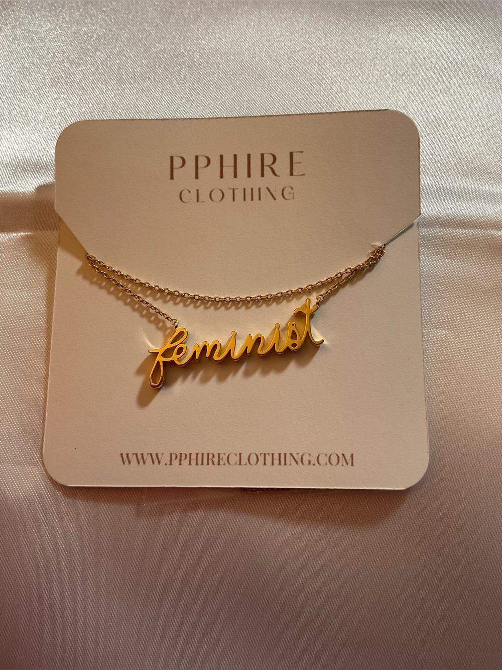 Feminist Necklace